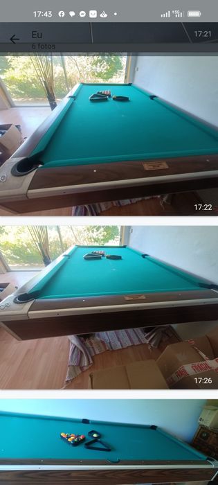 Vendo bilhar snnoker