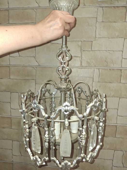 Люстра хрустальная СССР, новая