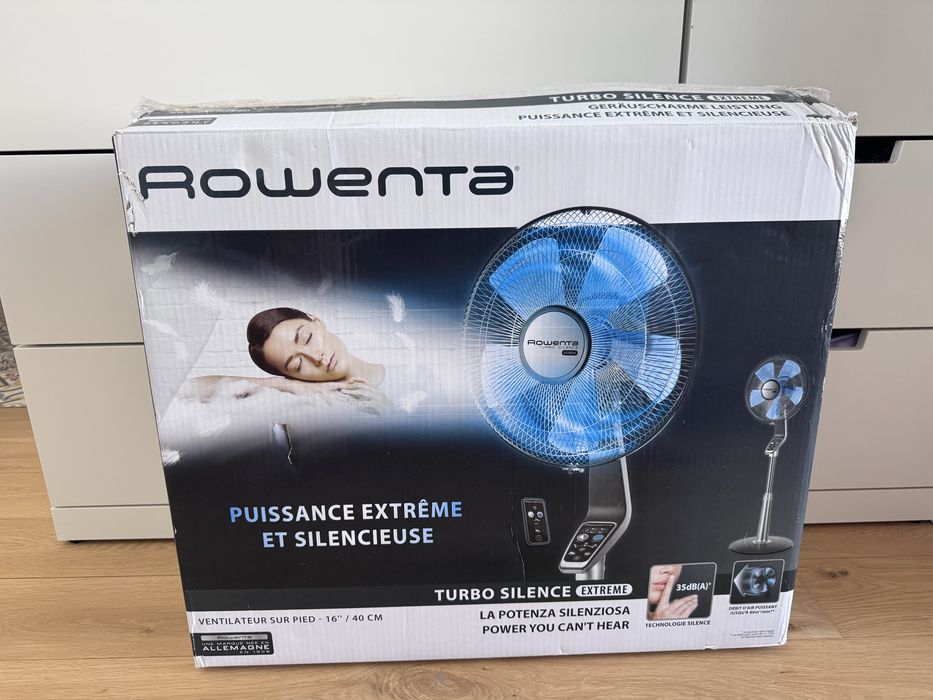 Wiatrak rowenta turbo silence extreme w idealnym stanie