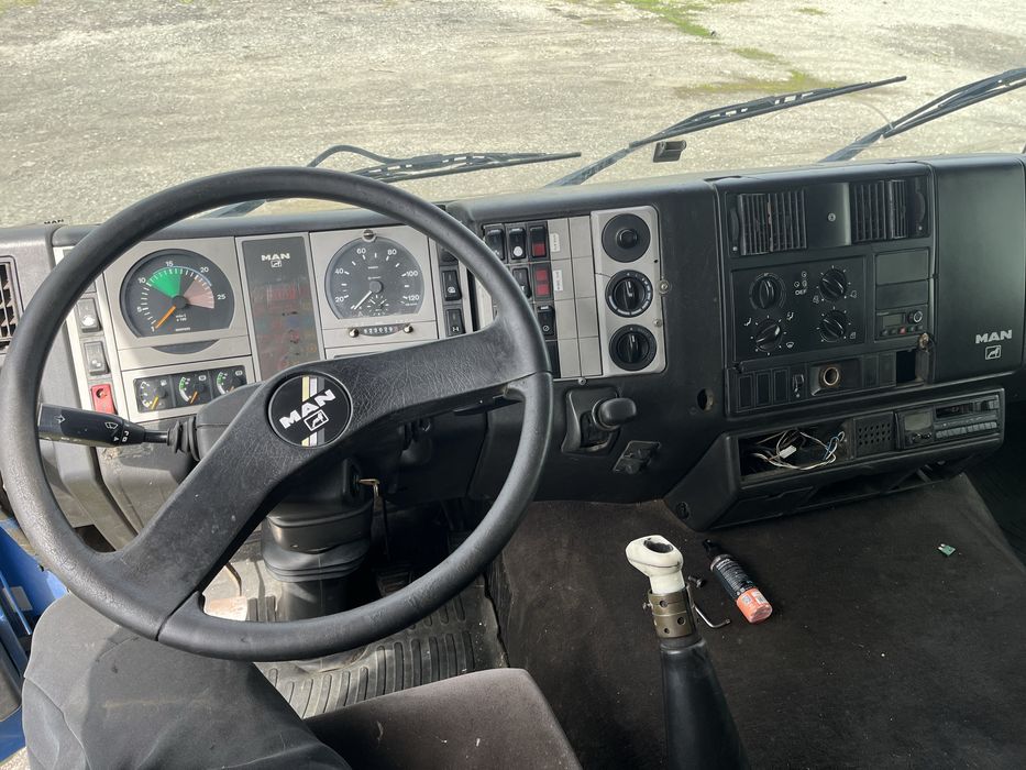 Man F2000 самосвал + прицеп