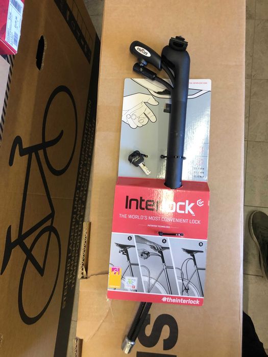sztyca z zapieciem Inter Lock 31,6 mm nowa wspornik siodla