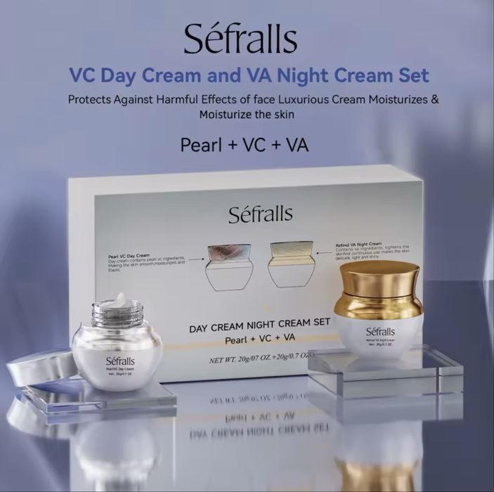 Подарунковий набір кремів Séfralls VC Day Cream and VA Night Cream Set