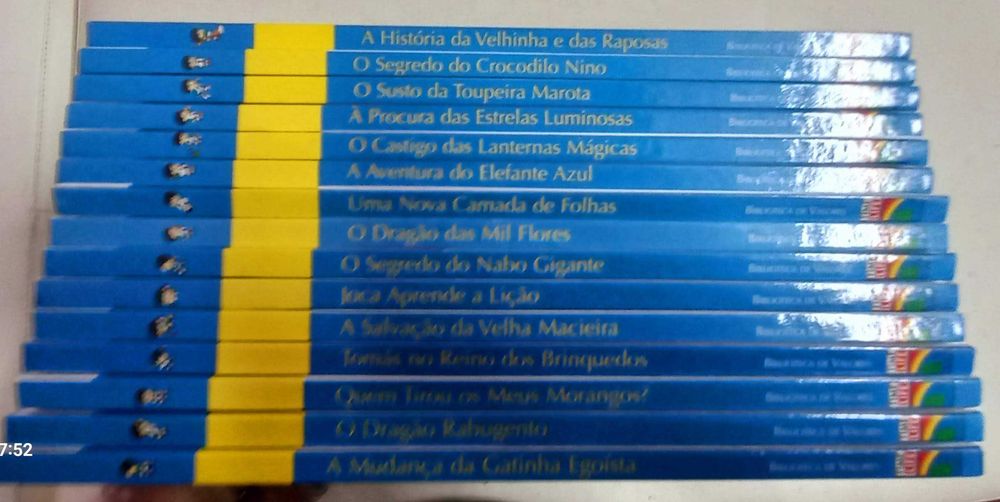 Colecção Biblioteca de Valores e Os Meus Primeiros Passos na Leitura.