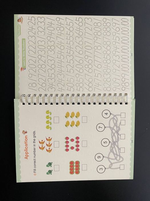 Багаторазовий зошит / зошит з прописами