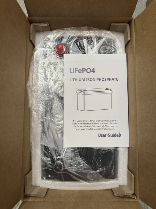 Акумулятор 12v100ah1280wh літій-залізо-фосфат - повна комлектація