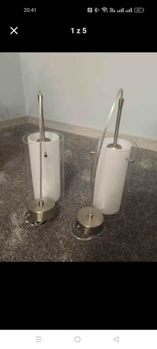 Lampy wiszące jak nowe
