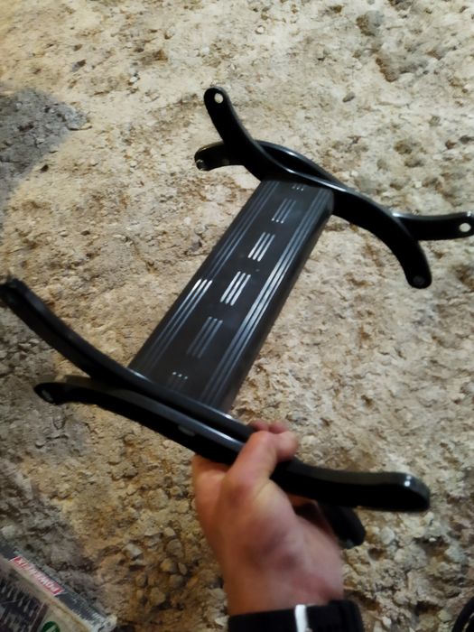 Acrescento degrau escada retrátil