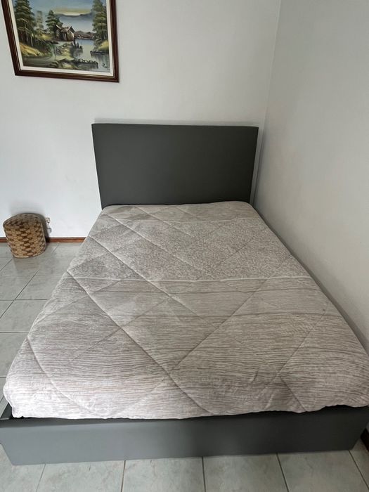 Cama 190x140cm em Napa