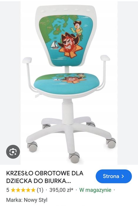 Krzesło obrotowe fotel obrotowy