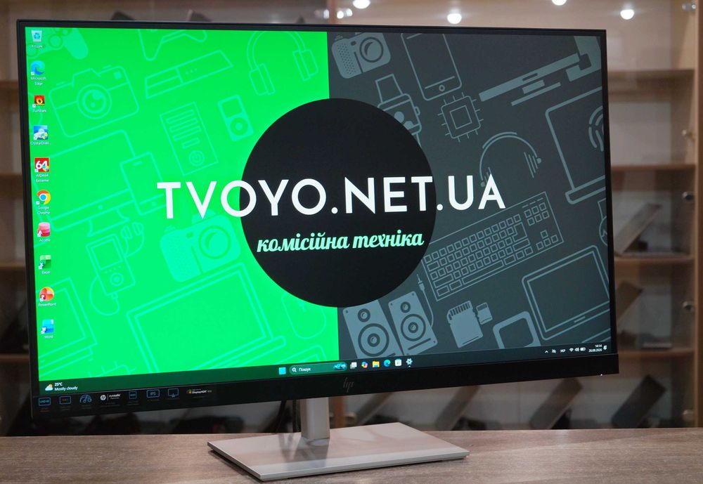 Монітор HP U32 (32"/3840x2160 4K/DCI P3/USB Type-C DisplayPort 65W)TVOYO
