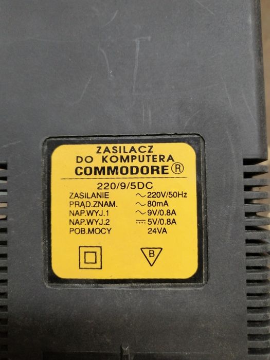 Zasilacz do Commodore