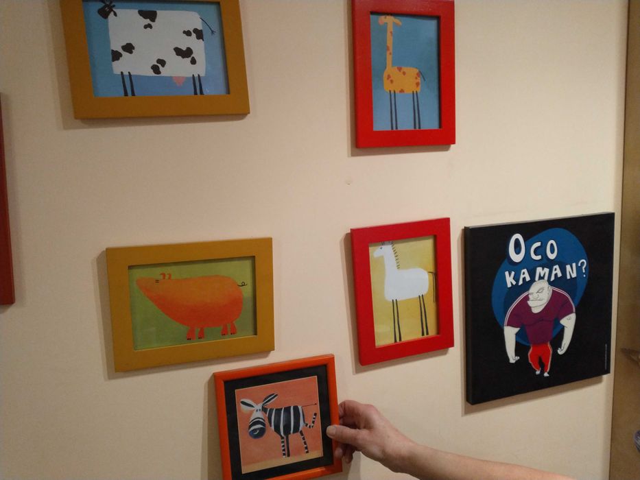 Zestaw obrazki na ścianę dla dzieci