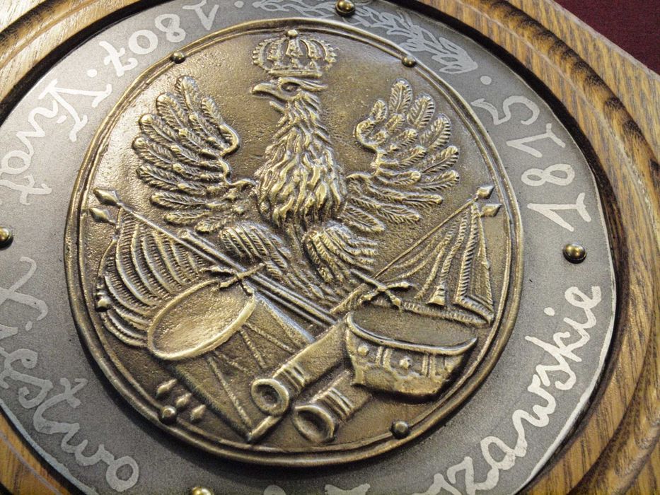 Ryngraf pamiątkowy, plakieta do szabel Księstwo Warszawskie 1807 -1815