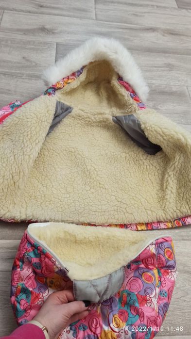 Куртка на овчине , конверт