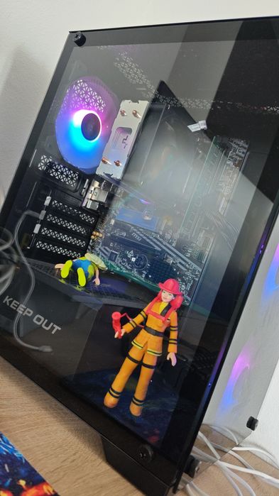 Torre gamer acrílico