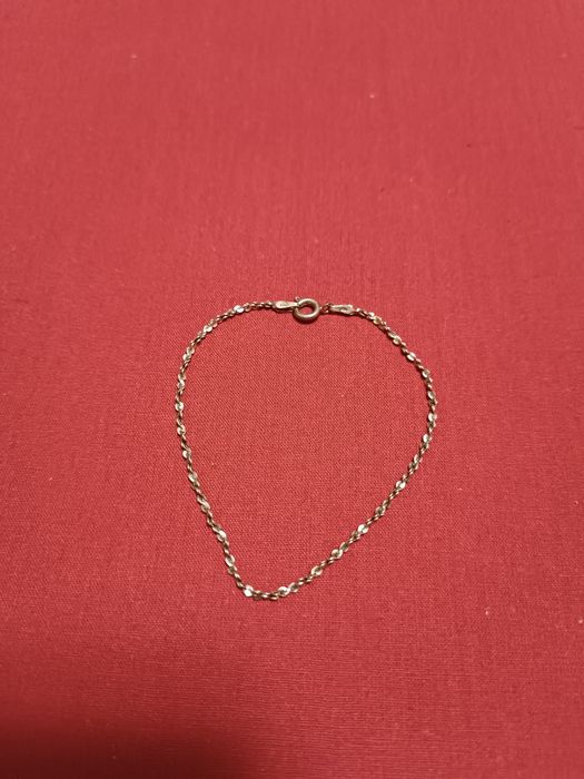 Серебряный браслет 183мм. Вес 1.54г.