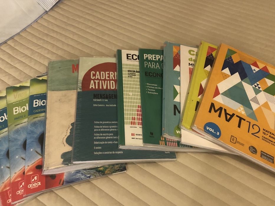 Livros escolares 12.º ano