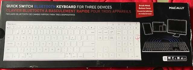 Teclado Macally bluetooth