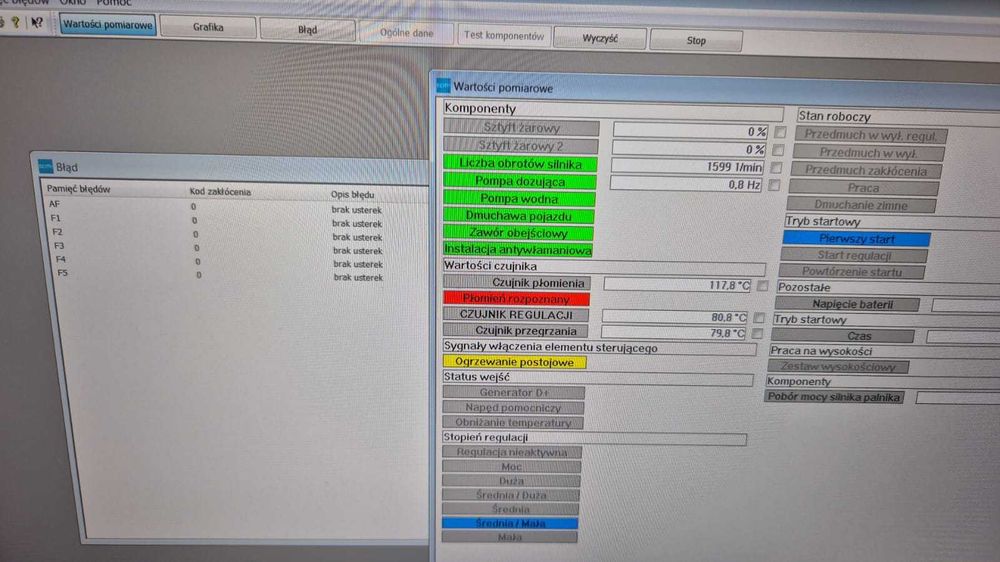 Ogrzewanie Postojowe Eberspacher Hydronic M-II D12W 24V Autobus Isuzu