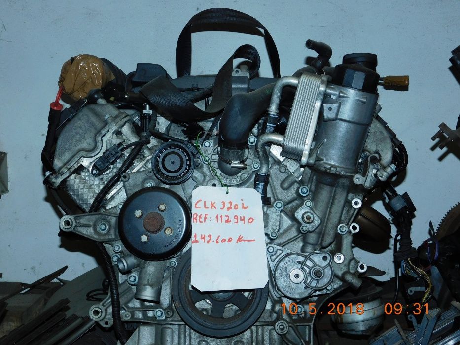 Motor mercedes 320 i ref 112944, COM GARANTIA.