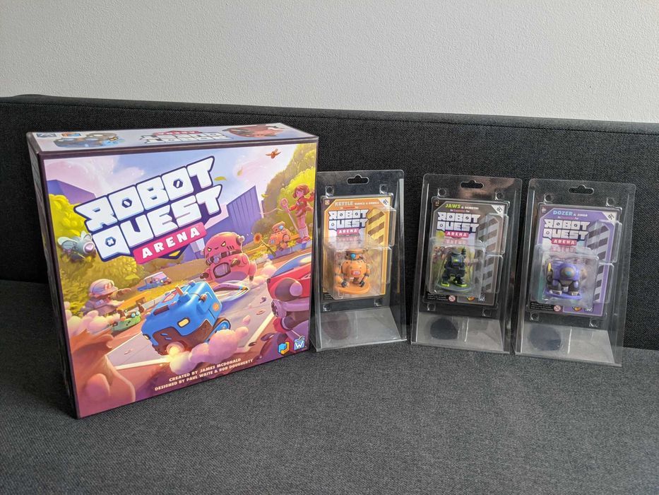Robot Quest Arena + Promo + SG - Kickstarter High Tech Tier
