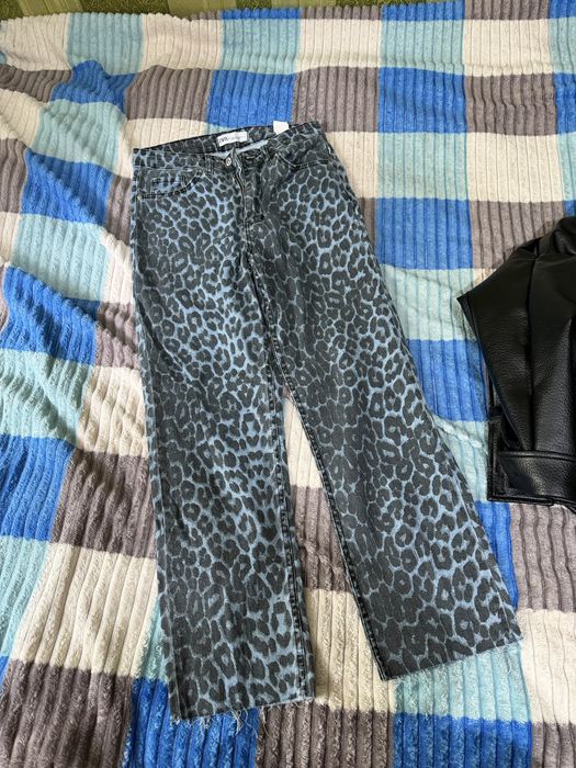 Джинси леопардові Zara