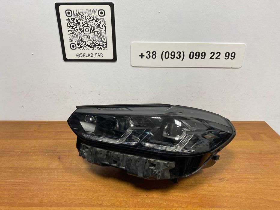 Фара BMW X3 G01 G02 lci Shadow adaptive led USA США