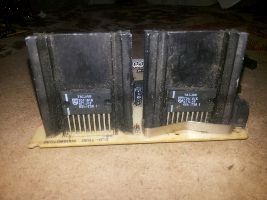 Плата стерео усилителя звука на TDA2616 с DOLBY и звуковым процессором