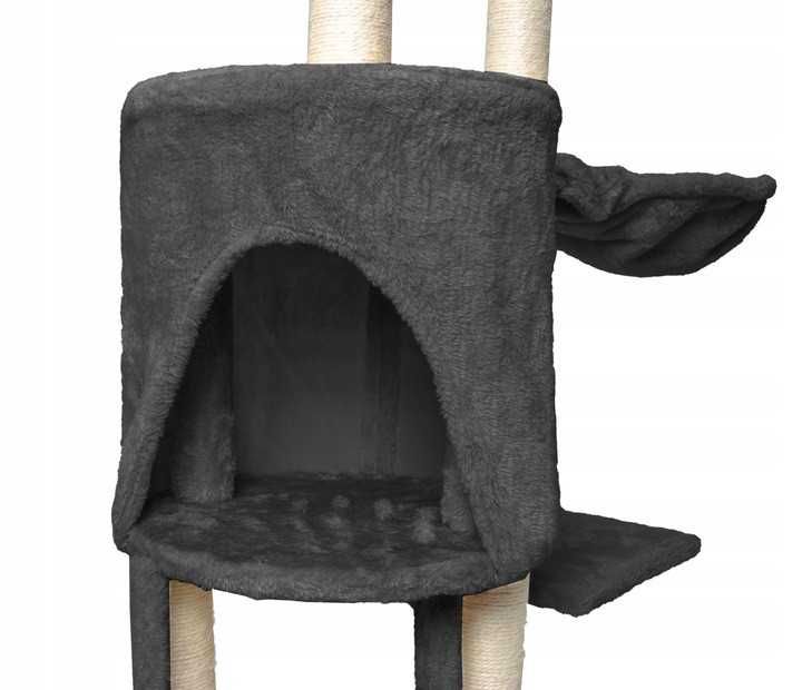 Когтеточка домик для кошек царапка 138см кігтеточка будиночок