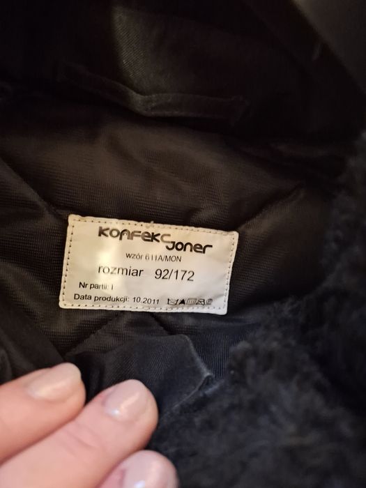 Kurtka zimowa wzór 611A/MON  Rozmiar 92/172