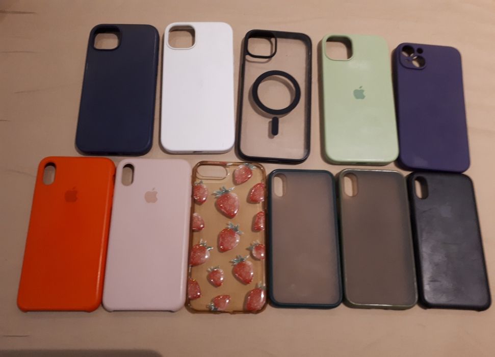 Лот чехлы на IPhone (11шт)