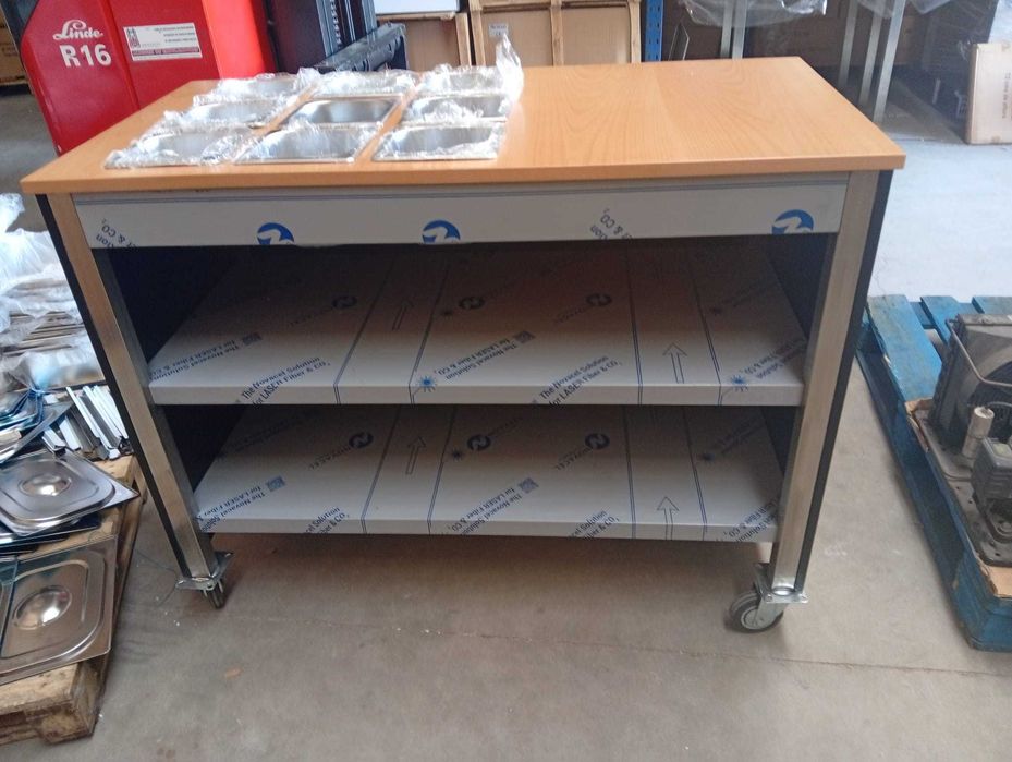 Balcão para cuvetes em Inox - NOVO