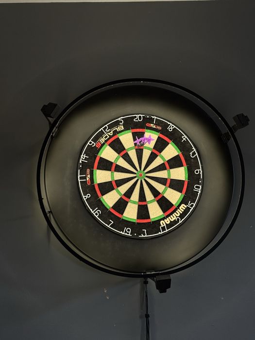 Zestaw autodarts, podswietlenie tarczy dart