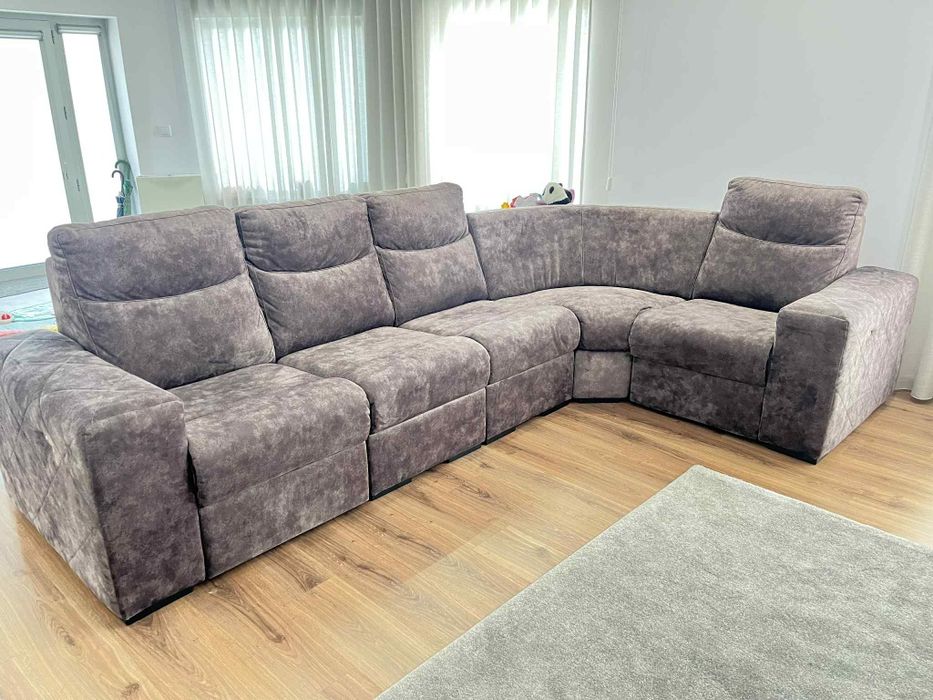 Sofá em L como novo