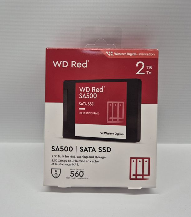 Dysk WD RED SSD 2 TB Sata SA500 2.5", Komis Jasło Czackiego