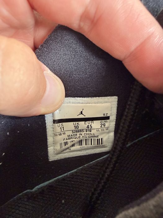 Air Jordan 11 Retro Low Black 45(29cm) Og 4 13