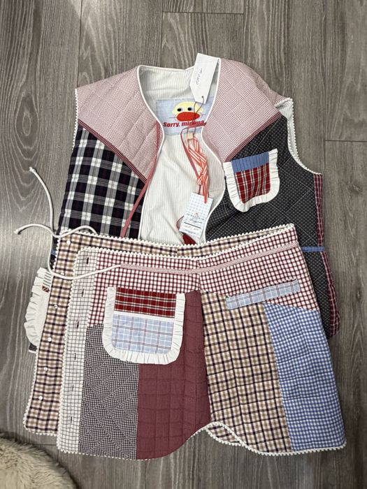 Жилет та спілниця апсайклінг