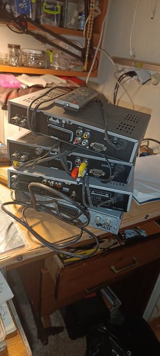 продажа 4 тюнеров HUMAX и KAON
