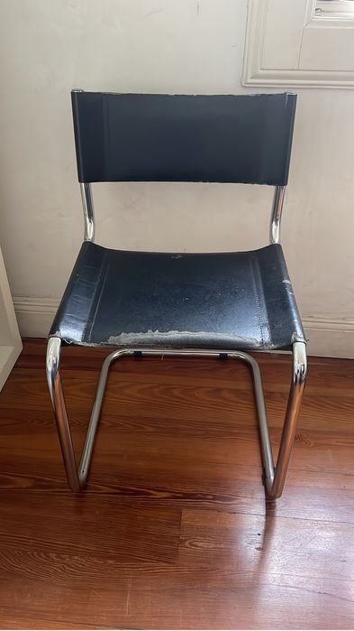 Cadeira vintage cromada