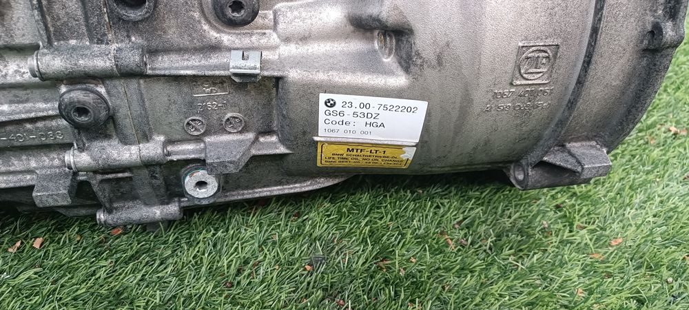 Caixa manual de 6 velocidades 330d GS6-53 DZ Motor 204cv