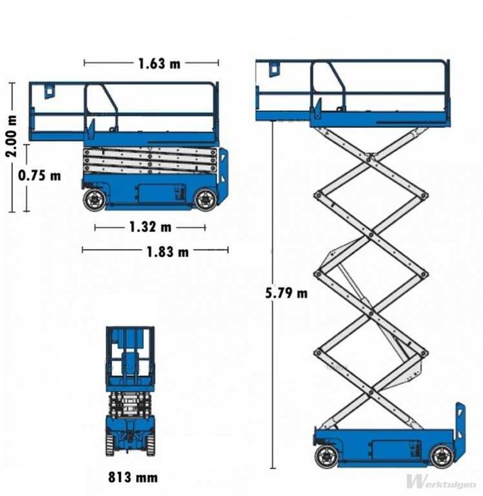 Podnośnik koszowy podnośnik nożycowy wynajem zwyżki