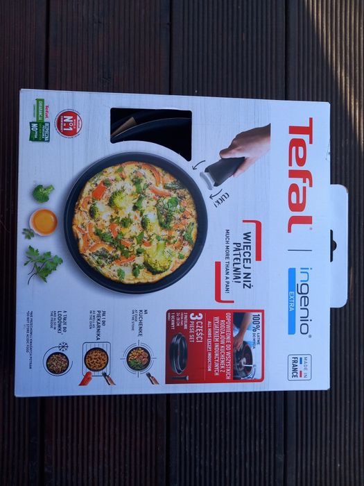 Zestaw Patelnia Tefal Ingenio Extra- 3 elementy