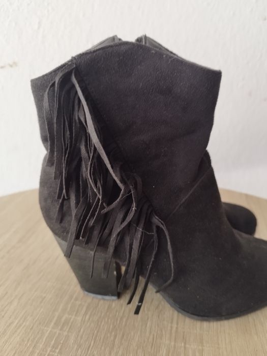 Botas franjas senhora