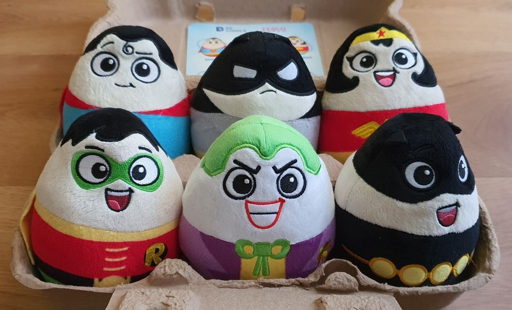 Maskotki Super heroes, Tesco