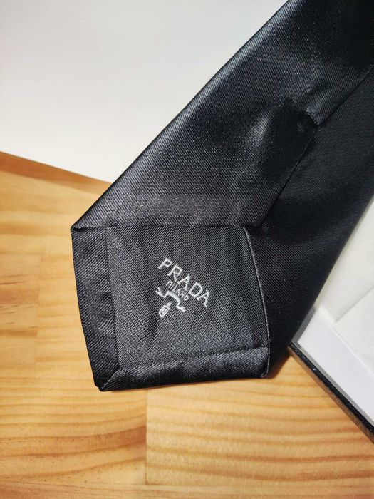 Krawat Prada, jedwab 74.76