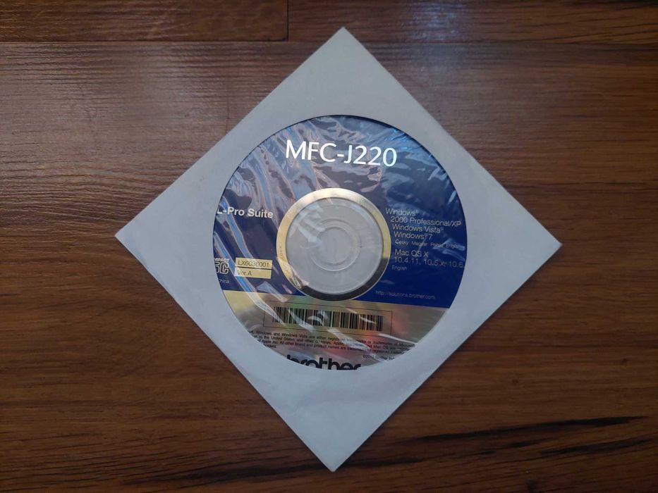 Płyta instalacyjna Drukarka Brother MFC-J220
