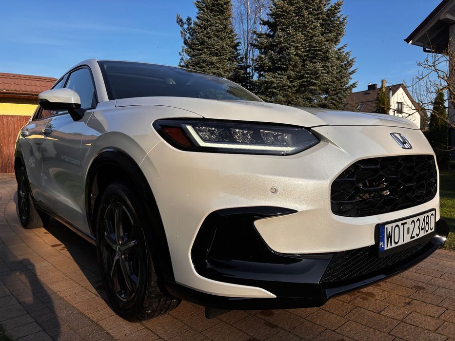 Honda ZR-V Full opcja, biała perła, bez hybrydy! 2.0 i-VTEC, nowe opony zimowe