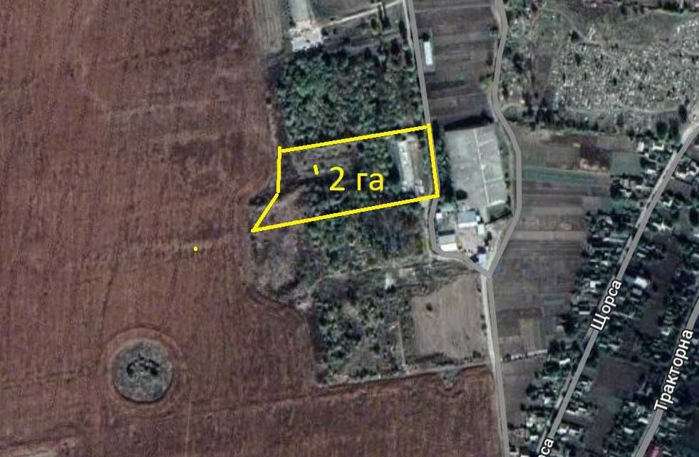 База  виробнича 500кв.м у Лисянці на приватизованій ділянці площею 2 г