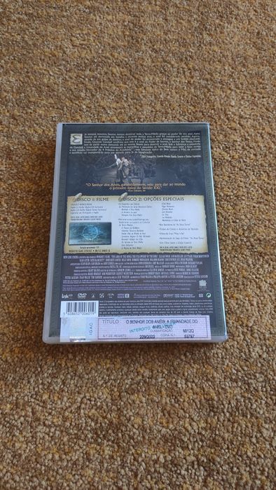O senhor dos anéis - A irmandade do anel 2 DVDs