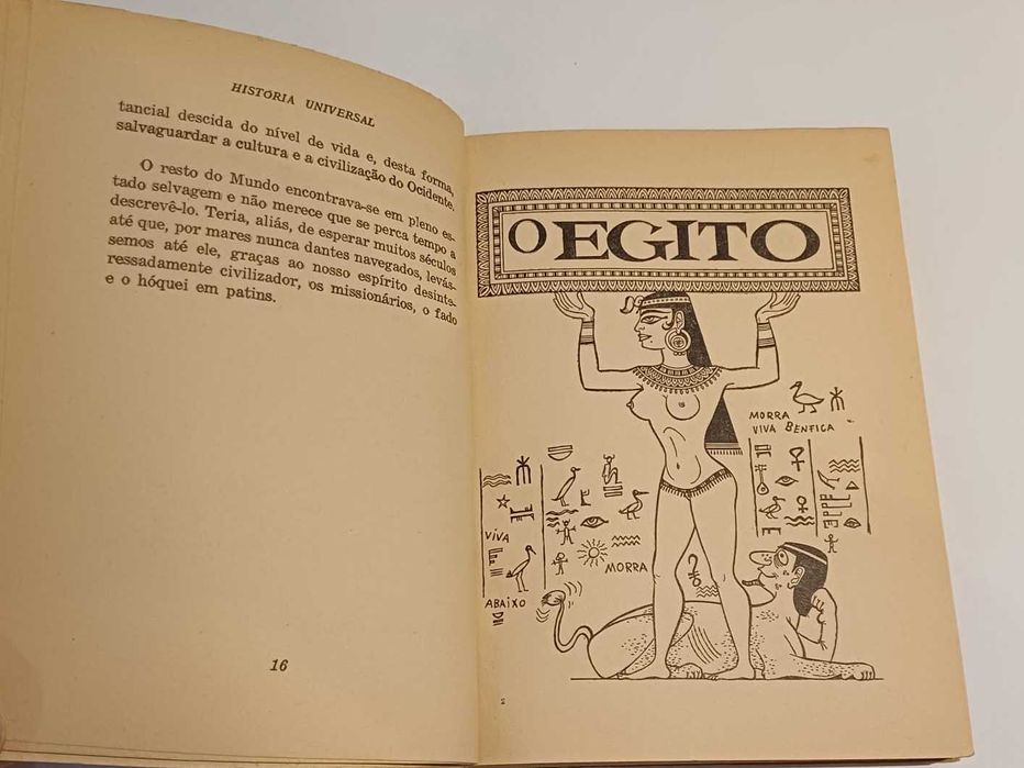 História Universal da Pulhice Humana - nº 2 - O Egipto, José Vilhena